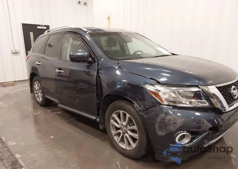 2015 Nissan Pathfinder Sv из США, поврежденный, VIN 5N1AR2MM5FC706354